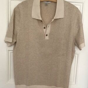 Goodfellow & Co Beige Polo Shirt